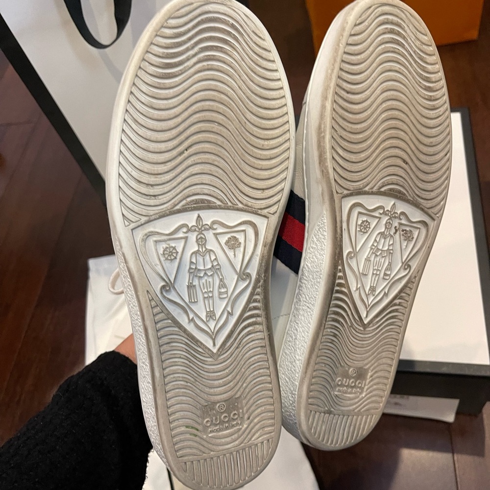 ❌SOLD❌Gucci Ace Leather Sneaker - Picture 6 of 7